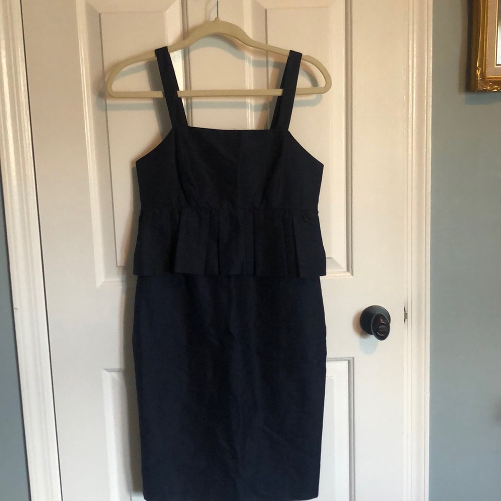 Jcrew Peplum Dress